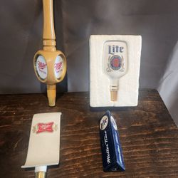 Vintage Miller High Life Beer Taps