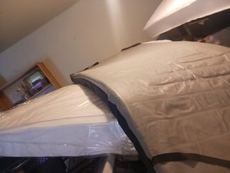 Twin Mattress Top And Bottom Half Free