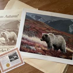 Charles Frace “Alaskan Autumn” Print