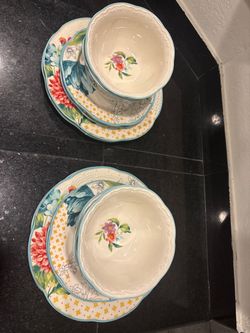 Pioneer Woman Floral Dinnerware Set
