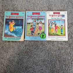 3 BOXCAR CHILDREN BOOKS