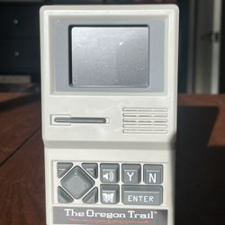 The Oregon Trail Electronic Handheld Mini Arcade - WORKS