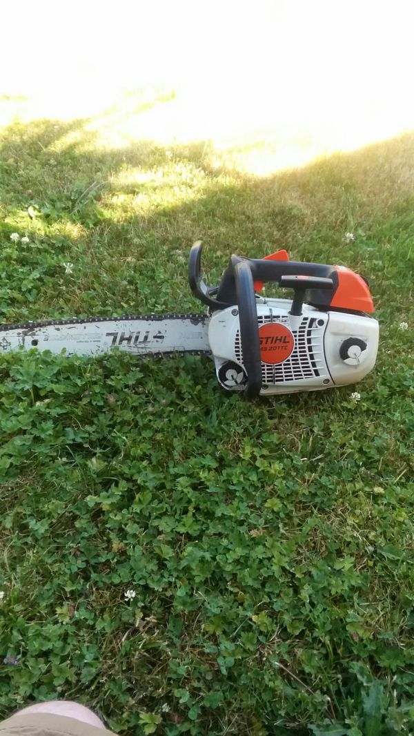 Stihl MS201TC top handle chainsaw for Sale in Marysville, WA OfferUp