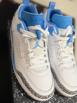 Air Jordan Spizike White University Blue Sneakers