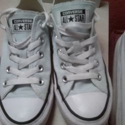 Baby Blue All Star Converse Size 5 1/2