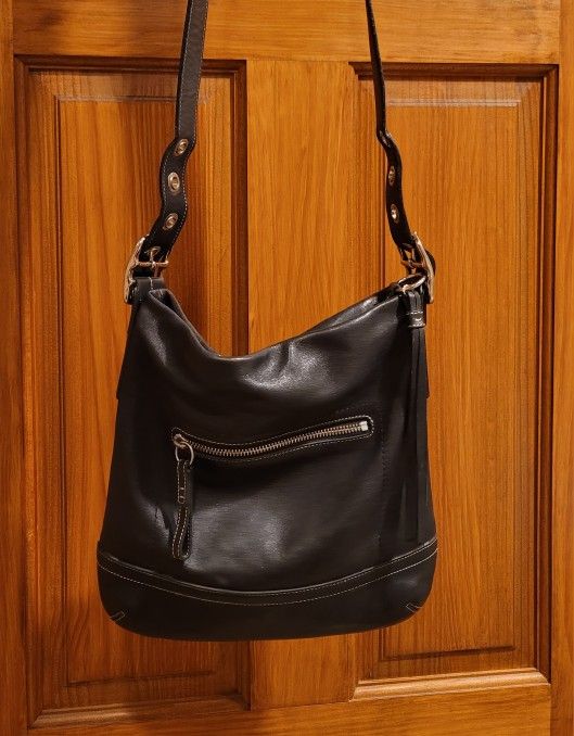 COACH LEATHER 1415 Hobo Shoulder Convertible Crossbody Bag POCKETBOOK - LIKE NEW