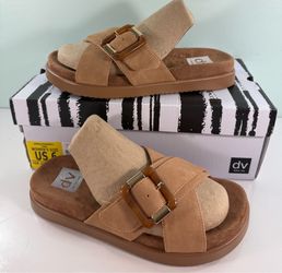 NEW DV by Dolce Vita Women's USHA Lightweight Suede Sandals