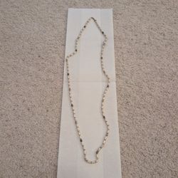 Rice Pearl & Beaded Necklace
