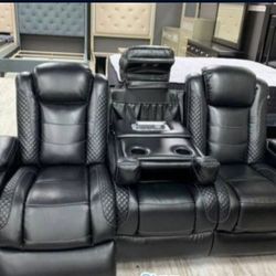 Power Recliner  Couch Same Day Delivery
