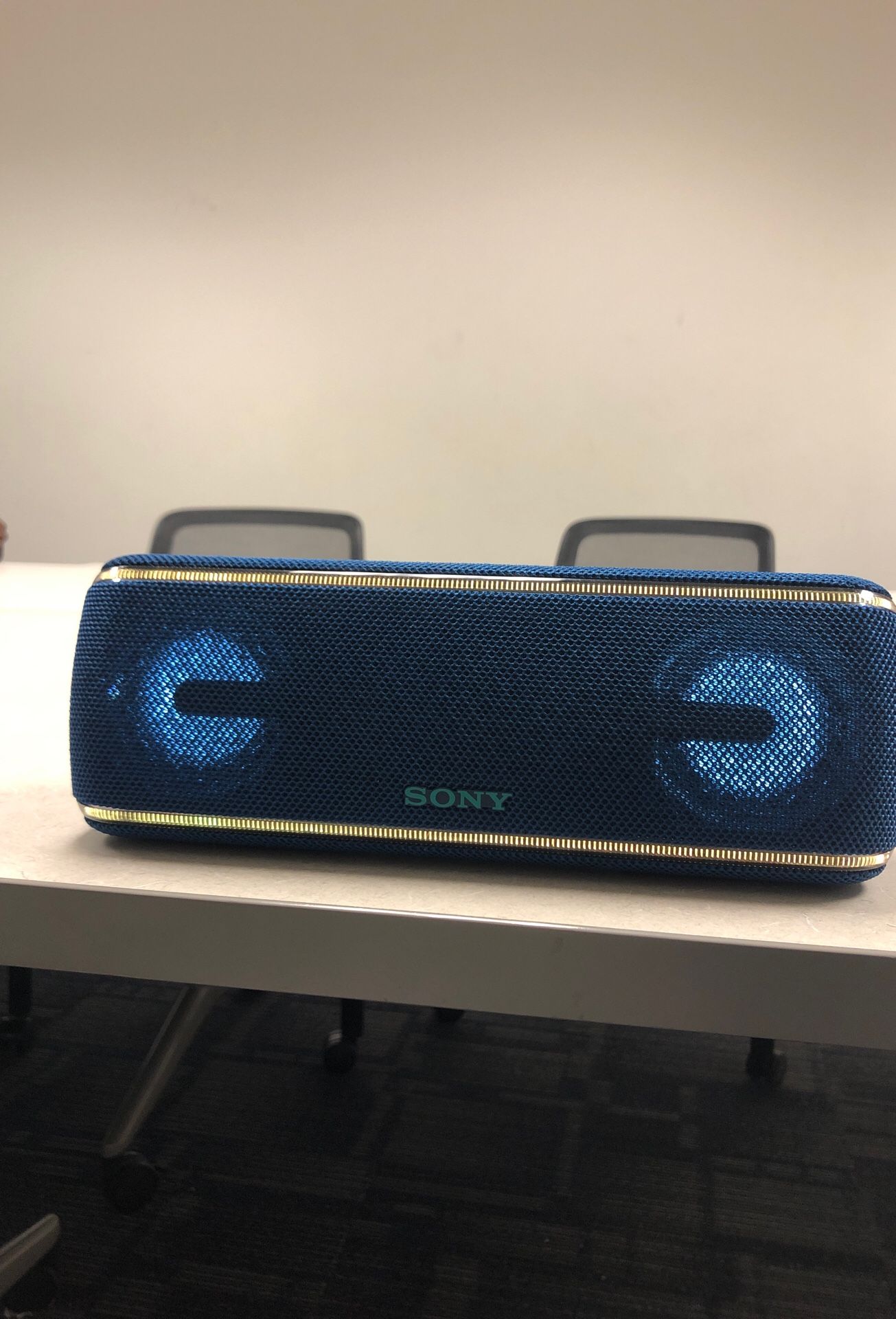 Sony- SRS-XB41 Portable Bluetooth Speaker Blue