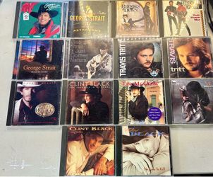 14 CD country music collection Travis trit McGraw black brooks & Dunn
