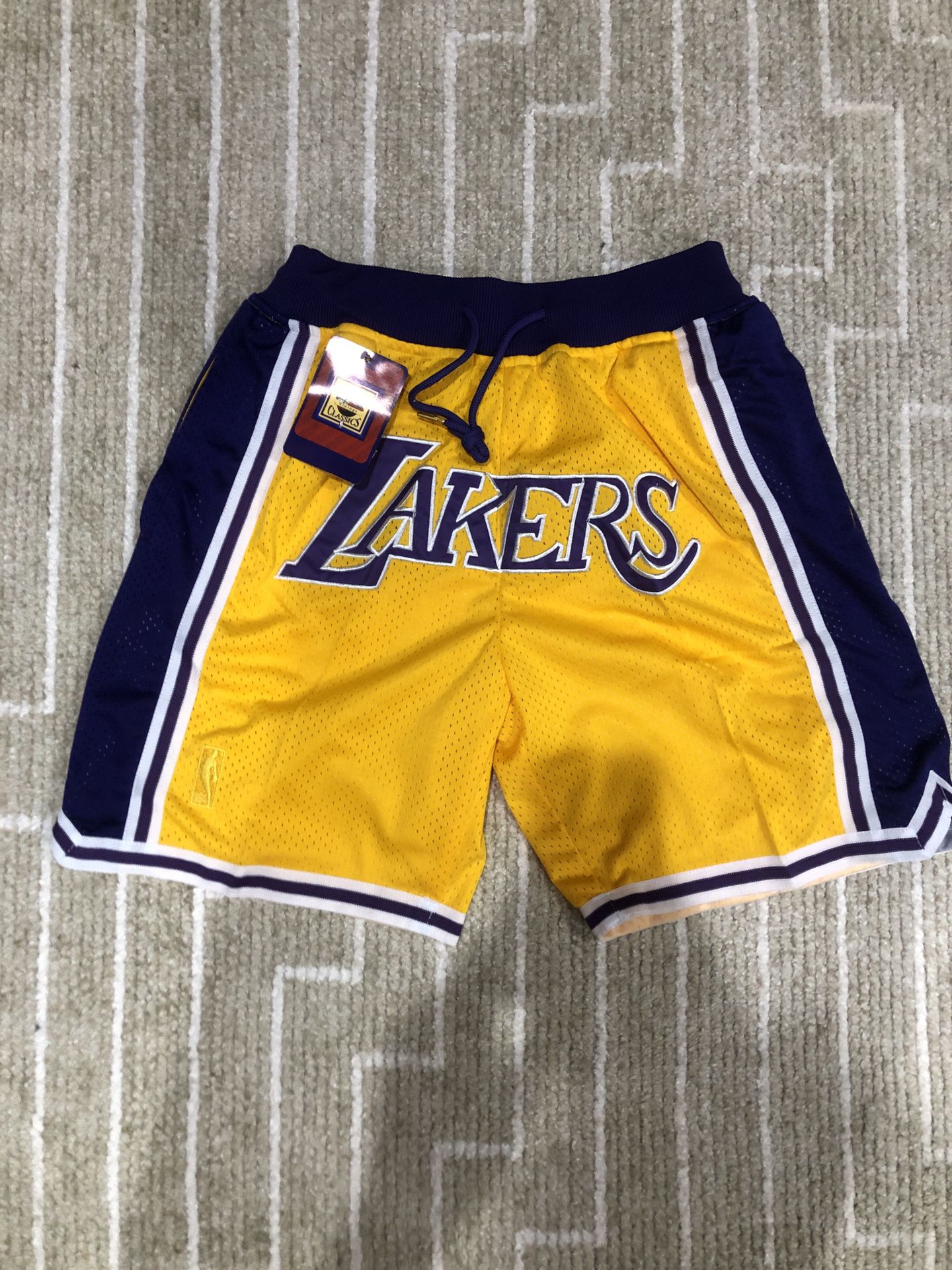 lakers shorts vintage