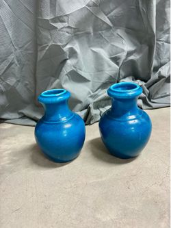 Small Pair of Ceramic Vase