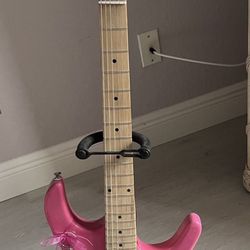 Pink Guitar By Viper By JB Guitars 