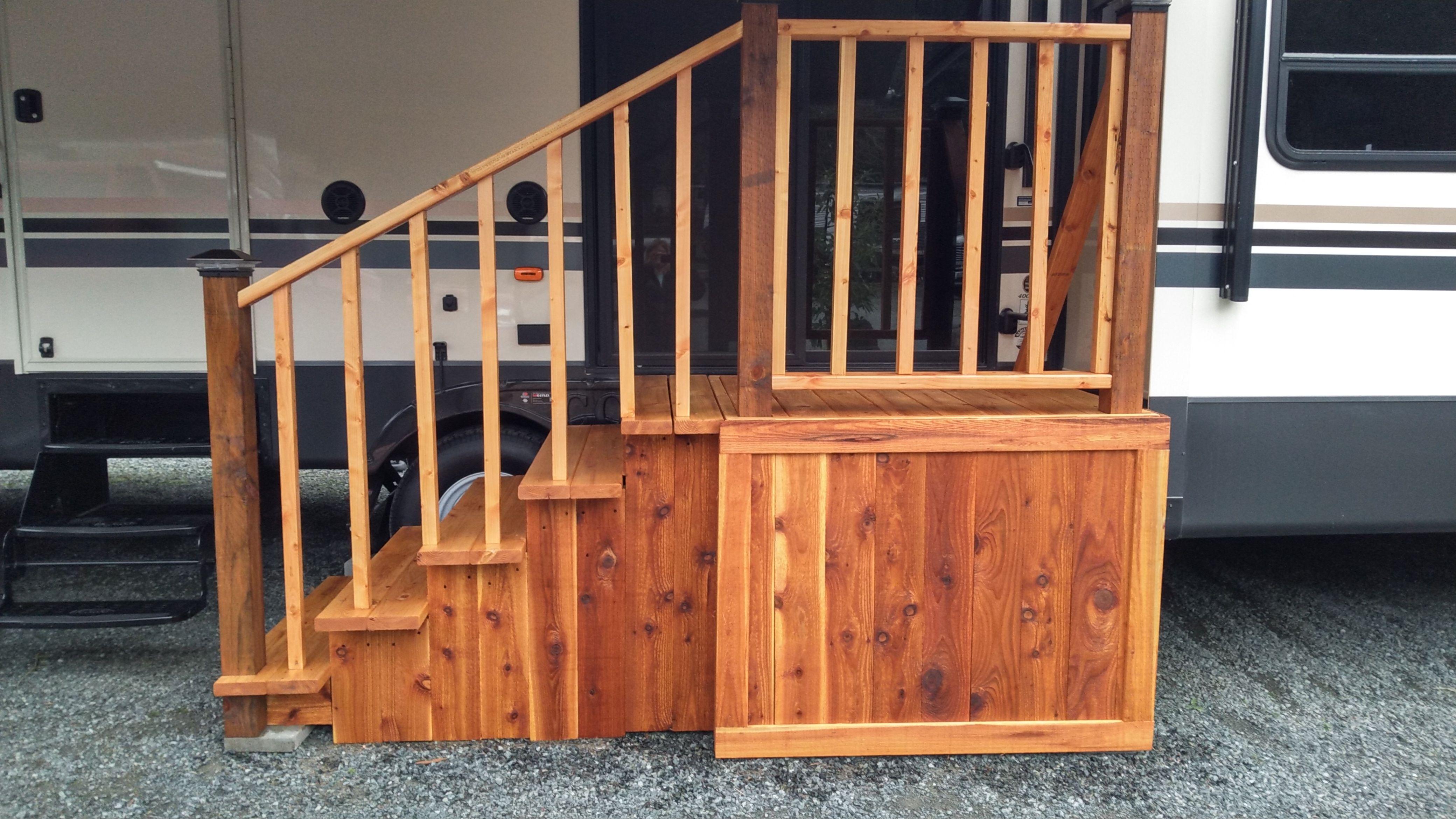 RV Steps.(PRICE LISTED DOES NOT INCLUDE PRICE OF MATERIALS)