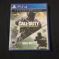 PS4 Game Call Of Duty Infinite Warfare
