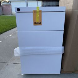 Knoll Office 3 Drawer Cabinet 