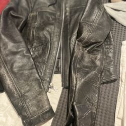 Leather Jacket M 