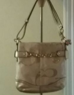 Coach signature purse