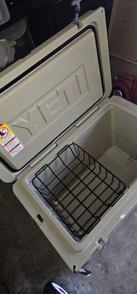 Tan Yeti 105 Hard Cooler