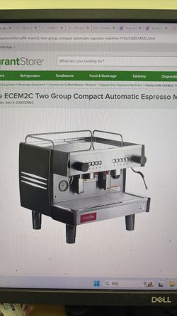 Estella caffe ECEM2C Two Group Compact Automatic Espresso Machine-110V