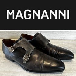 Magnanni Double Monk Strap Men’s 11.5 Shoes
