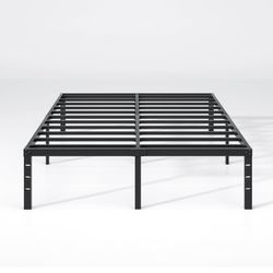 King size Bedframe metal and sturdy