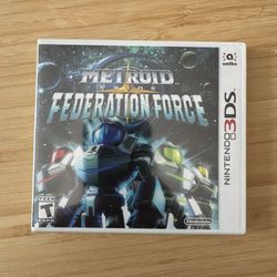 Metroid Prime Federation Force NEW SEALED Nintendo 3DS 