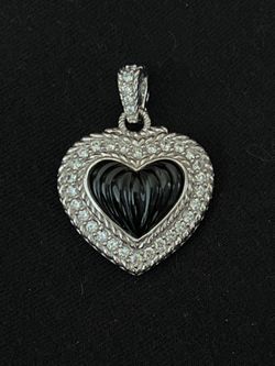 Judith Ripka Heart Pendant