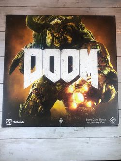 DOOM Board Game 2nd edition by Fantasy Flight Games Used