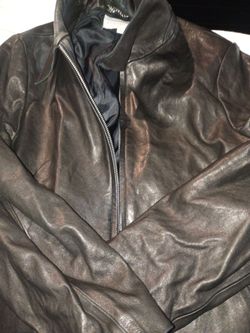 woman's leather jacket