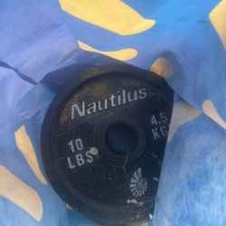 2 - 10lb Plates 