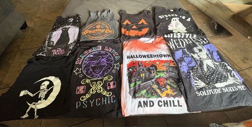 Halloween Graphic T-Shirt  $4 each)