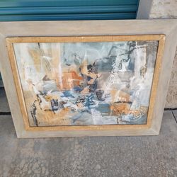 Unknown Artist - Mid Century Modern Abstract Painting