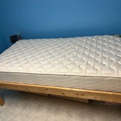 Twin Bunkbed With Mattress Plus Underneath Compartment With 4 Wheels 