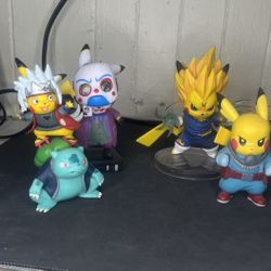 picachu displayed toys