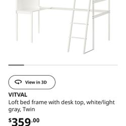 Ikea Loft Bed With Desktop