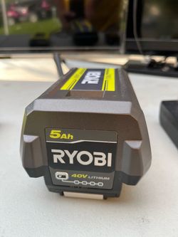40 volt Ryobi battery and charger