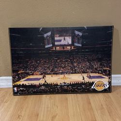 Lakers Photo Canvas 