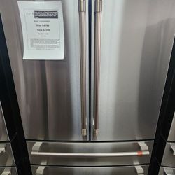 23.2 cu. ft. Smart Counter-Depth 4-Door French-Door Refrigerator With Dual-Dispense AutoFill Pitcher, Soft Freeze