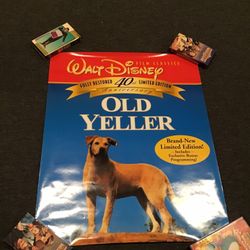 Old Yeller 40th Anniversary Disney Promo Poster