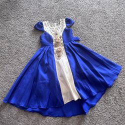 Halloween Costume Disney Cinderella Princess / Blue Frock Size 7/8