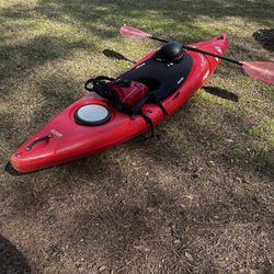White Water Kayak With Accessories 