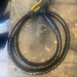 On Guard Armored Cable Motorcycle Lock