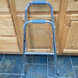Unused Hemi Folding One Arm Side Walker