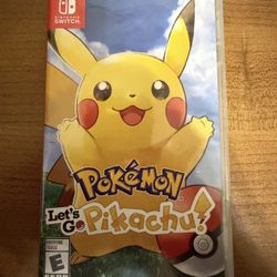 Pokemon Let’s Go Pikachu! For Nintendo Switch 