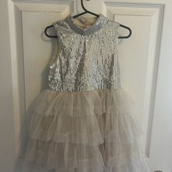 Sugar Sequin Girls Dress XS 4/5