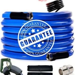 100FT, 50FT Heated Water Hose for RV,-45 ℉ Antifreeze Drinking Garden Water Hose，Rv Accessories, Rv Water Hose，Rv