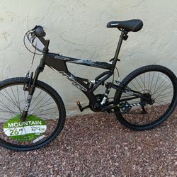 Brand New Men's Aluminum Hyper Havoc Mountain Bike 26" Wheels
