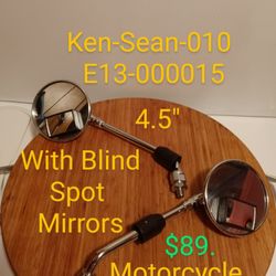 #336... Mirrors Motorcycle